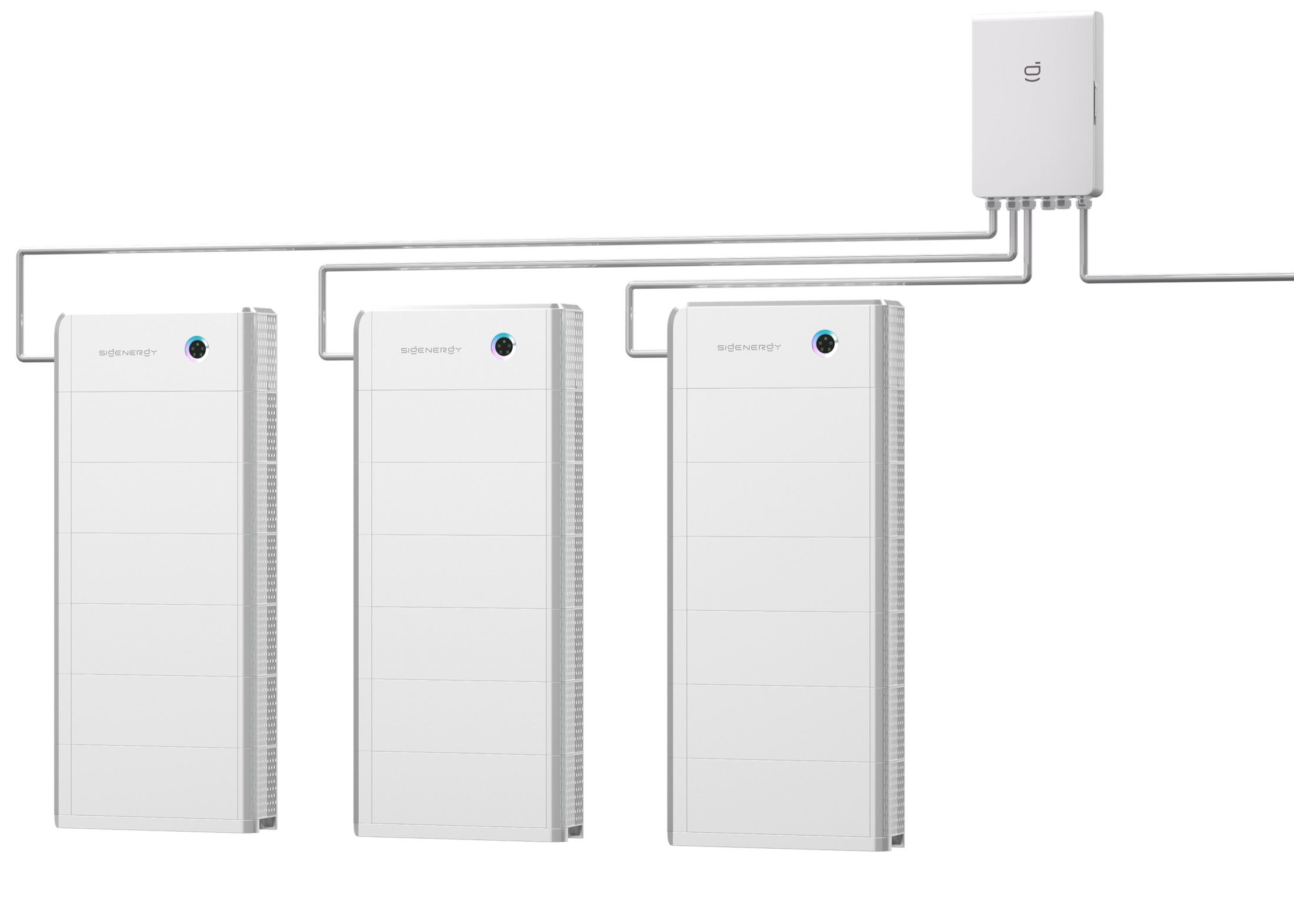 SigenStor parallelle aansluiting on-grid en off-grid